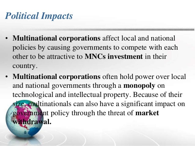 how do multinational companies affect local businesses negative effects of multinational corporations